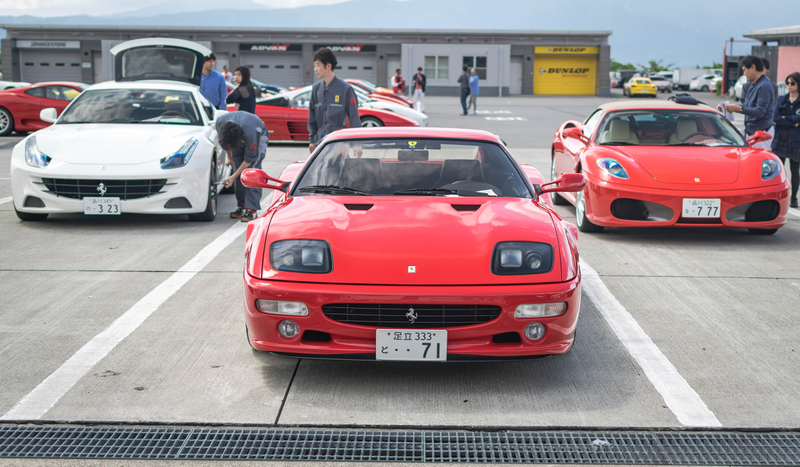 Illustration for article titled This Is How Japan Throws A Ferrari Party